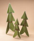 Folk Art Tree Set