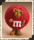 M&M's Red Resin Peeker